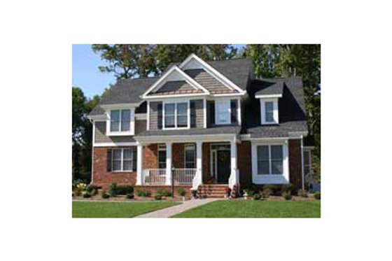 Exterior - Front Elevation 4 for Country House Plan #927-631 - 5 bed, 3 bath
