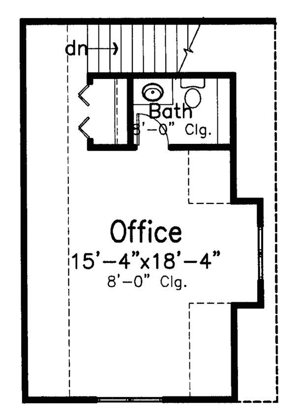 Home Plan - Country Floor Plan - Upper Floor Plan #52-275