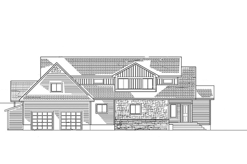 Dream House Plan - Exterior - Front Elevation 3 for Traditional House Plan #939-2 - 4 bed, 3.5 bath