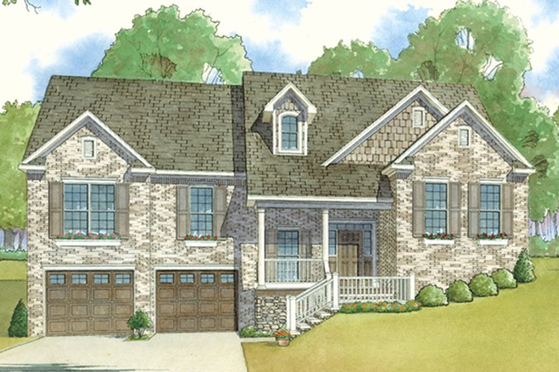 Home Plan - Exterior - Front Elevation 3 for Traditional House Plan #17-3410 - 3 bed, 2 bath