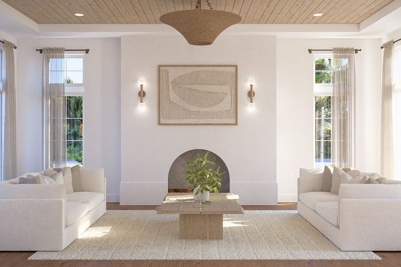 Architectural House Design - Interior - Other 1 for Mediterranean House Plan #455-807 - 4 bed, 4.5 bath