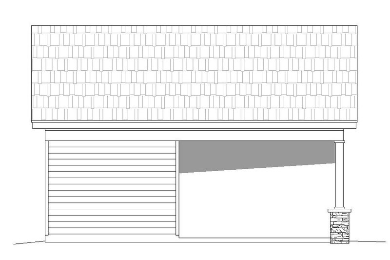 Home Plan - Exterior - Other Elevation for Country House Plan #932-110, 0 bath