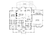 Traditional Style House Plan - 4 Beds 3.5 Baths 3133 Sq/Ft Plan #929-1017 