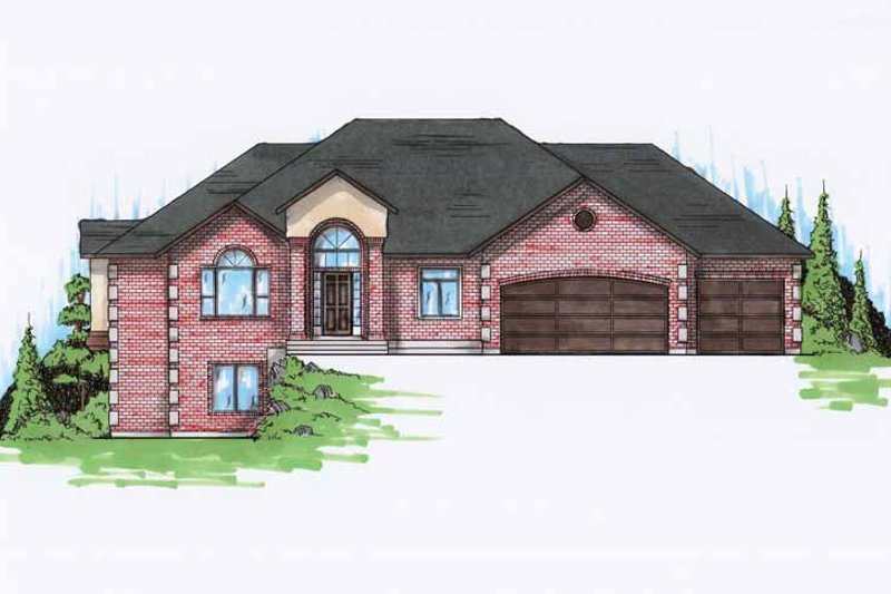 Home Plan - Traditional Exterior - Front Elevation Plan #945-93