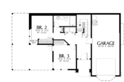 Craftsman Style House Plan - 3 Beds 2 Baths 1669 Sq/Ft Plan #48-796 