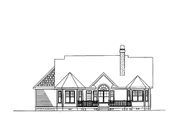 Craftsman Style House Plan - 3 Beds 2.5 Baths 2281 Sq/Ft Plan #929-439 Exterior 