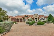 Mediterranean Style House Plan - 4 Beds 5 Baths 4320 Sq/Ft Plan #80-199 