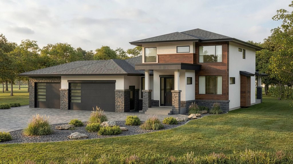 Exterior - Front Elevation 2 for Traditional House Plan #1100-116 - 6 bed, 5 bath