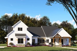 Exterior - Other Elevation for Barndominium House Plan #923-130 - 3 bed, 2.5 bath