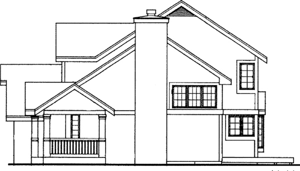 House Blueprint - Country Floor Plan - Other Floor Plan #320-573