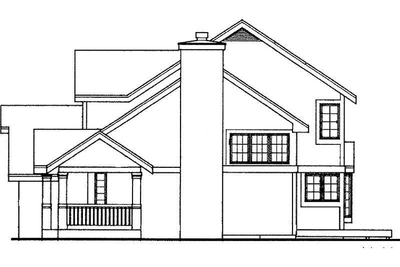 Home Plan - Floor Plan - Other Floor for Country House Plan #320-573 - 3 bed, 2.5 bath