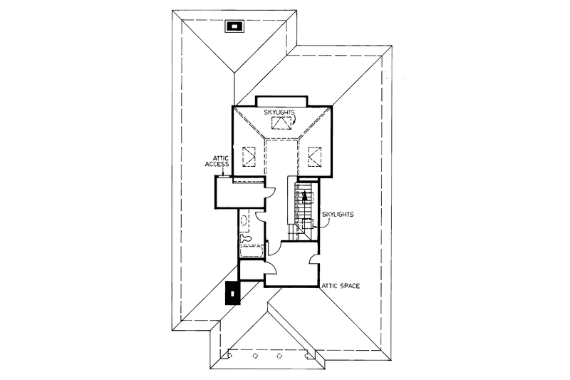 Dream House Plan - Floor Plan - Other Floor for Mediterranean House Plan #47-1050 - 4 bed, 4.5 bath