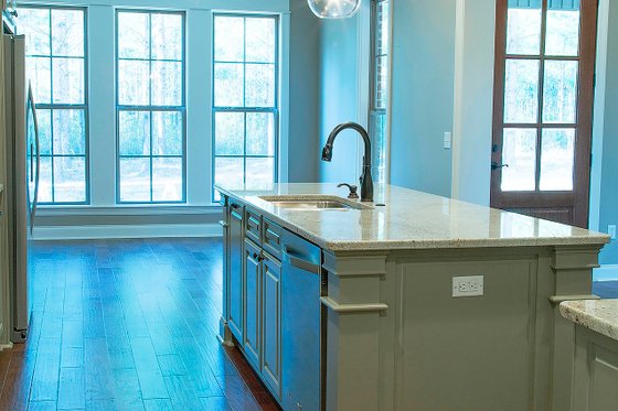 Interior - Kitchen 2 for European House Plan #430-139 - 4 bed, 2.5 bath