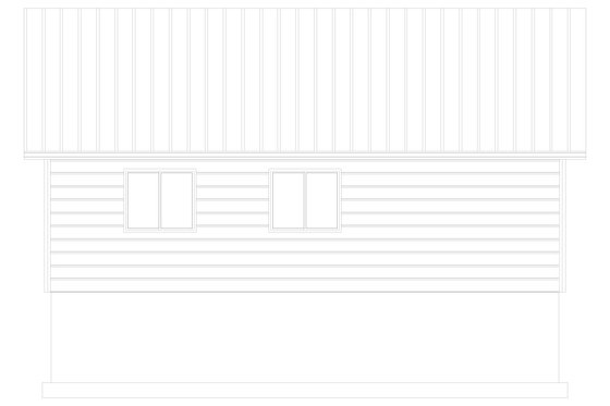 Exterior - Other Elevation 1 for Traditional House Plan #1060-96, 0 bath