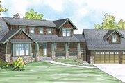 Craftsman Style House Plan - 3 Beds 3.5 Baths 2662 Sq/Ft Plan #124-880 