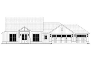 Exterior - Front Elevation 4 for Farmhouse House Plan #430-388 - 4 bed, 2.5 bath