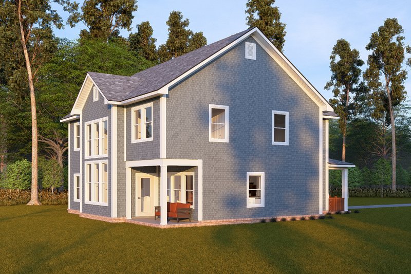 Dream House Plan - Exterior - Other Elevation 2 for Cottage House Plan #513-2335 - 4 bed, 3.5 bath