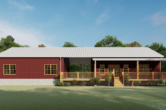 Barndo Plan with Breezeway