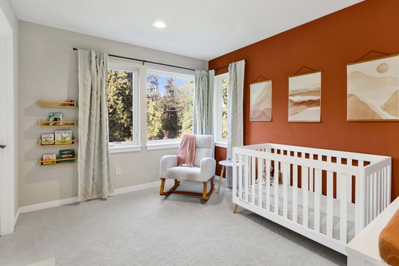 Interior - Bedroom 1 for Contemporary House Plan #1070-62 - 3 bed, 3.5 bath