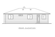 Contemporary Style House Plan - 4 Beds 2 Baths 1917 Sq/Ft Plan #1100-26 