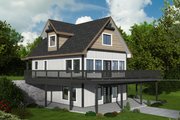 Cabin Style House Plan - 3 Beds 2.5 Baths 1613 Sq/Ft Plan #117-944 