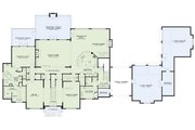 European Style House Plan - 4 Beds 4.5 Baths 6674 Sq/Ft Plan #17-2461 