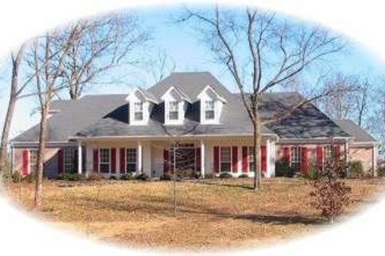 Exterior - Front Elevation for Traditional House Plan #81-1609 - 3 bed, 3.5 bath