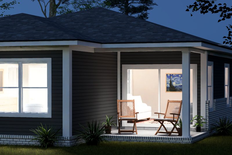 Architectural House Design - Exterior - Other Elevation 5 for Modern House Plan #513-2466 - 4 bed, 3 bath