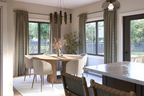 Interior - Dining Room for Traditional House Plan #455-553 - 3 bed, 2.5 bath