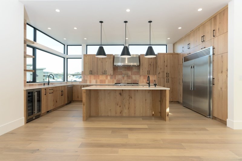 House Blueprint - Interior - Kitchen 4 for Contemporary House Plan #892-44 - 3 bed, 3.5 bath
