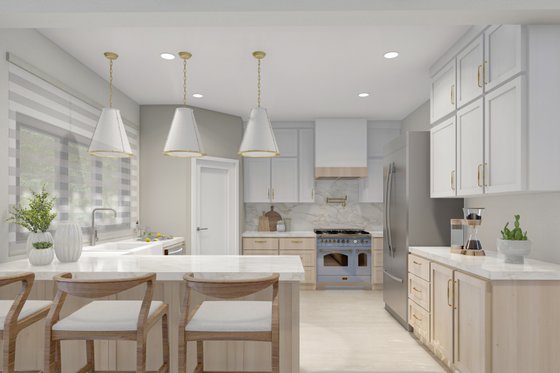 Interior - Kitchen for Country House Plan #1064-360 - 3 bed, 2 bath