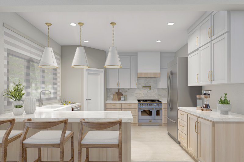 House Design - Interior - Kitchen for Country House Plan #1064-360 - 3 bed, 2 bath