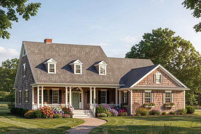 Home Plan - Classical Photo Plan #137-309