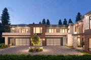 Contemporary Style House Plan - 7 Beds 5.5 Baths 6330 Sq/Ft Plan #1066-163 
