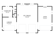 Craftsman Style House Plan - 0 Beds 1 Baths 453 Sq/Ft Plan #48-1140 