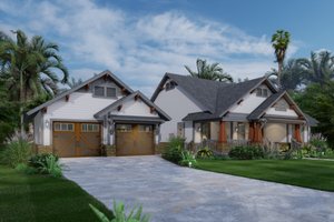 Exterior - Other Elevation 2 for Cottage House Plan #120-278 - 3 bed, 2 bath