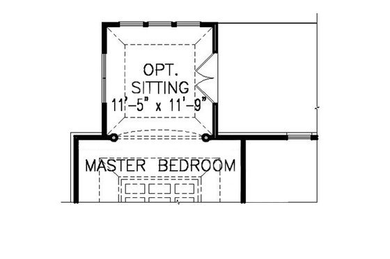 Floor Plan - Main Floor 1 for Traditional House Plan #54-414 - 4 bed, 3.5 bath