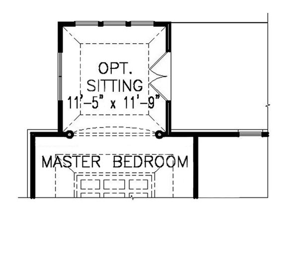 Home Plan - Traditional Floor Plan - Main Floor Plan #54-414