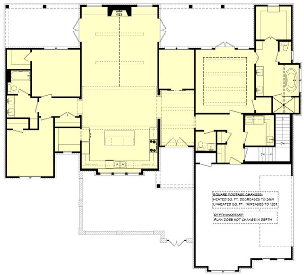 Dream House Plan - Optional Basement