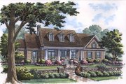 Colonial Style House Plan - 3 Beds 2.5 Baths 2802 Sq/Ft Plan #417-219 