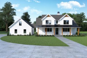 Farmhouse Exterior - Front Elevation Plan #1070-169