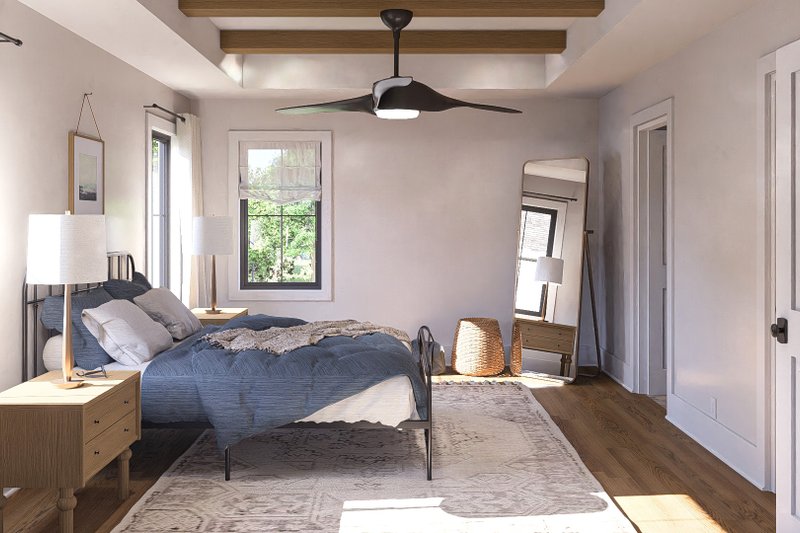 Home Plan - Interior - Master Bedroom 1 for Farmhouse House Plan #455-812 - 3 bed, 3 bath