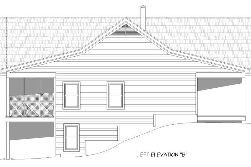 Home Plan - Exterior - Other Elevation for Country House Plan #932-606 - 3 bed, 3 bath