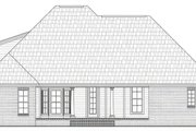 European Style House Plan - 3 Beds 2 Baths 1917 Sq/Ft Plan #21-575 Exterior 