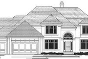 Traditional Style House Plan - 4 Beds 4 Baths 3087 Sq/Ft Plan #67-244 