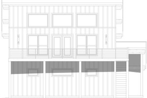 Exterior - Front Elevation 5 for Contemporary House Plan #932-1374 - 1 bed, 1 bath