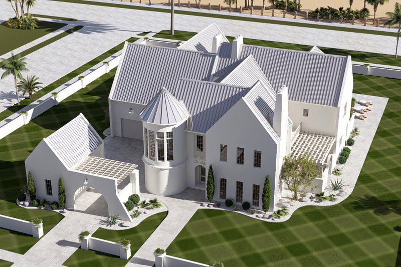 Dream House Plan - Exterior - Other Elevation 6 for Beach House Plan #455-810 - 5 bed, 7 bath