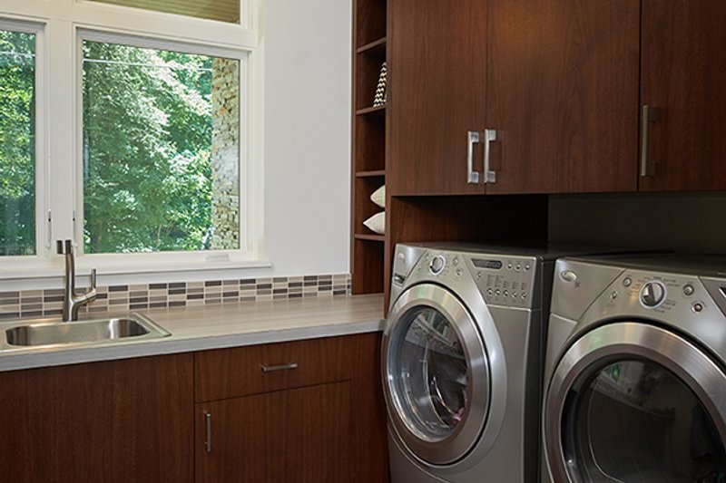 Architectural House Design - Interior - Laundry for Contemporary House Plan #928-315 - 3 bed, 3.5 bath