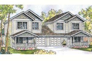 Traditional Exterior - Front Elevation Plan #124-813