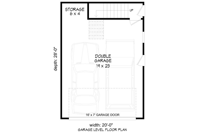 Architectural House Design - Floor Plan - Main Floor for Traditional House Plan #932-535, 0 bath